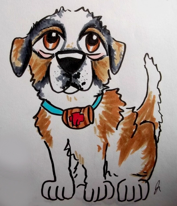 Saint Bernard chibi