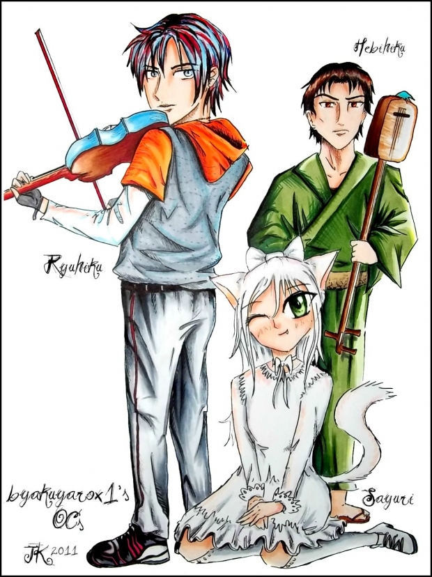 Byakuyarox1's OCs