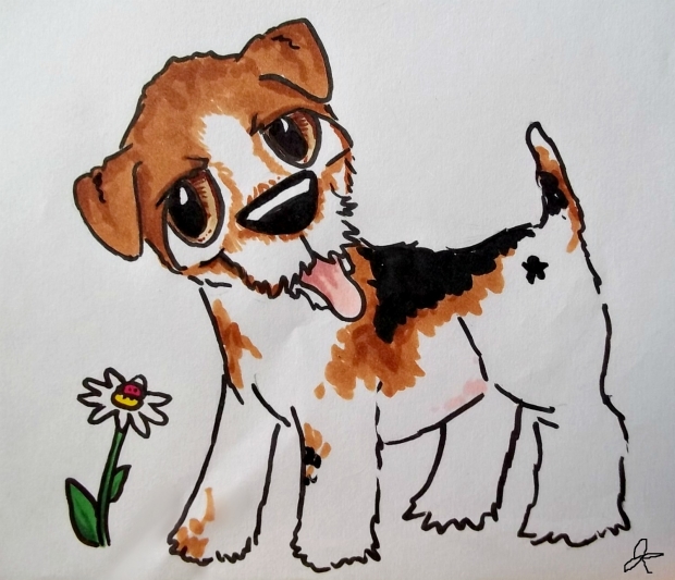 Manolo Fox Terrier chibi