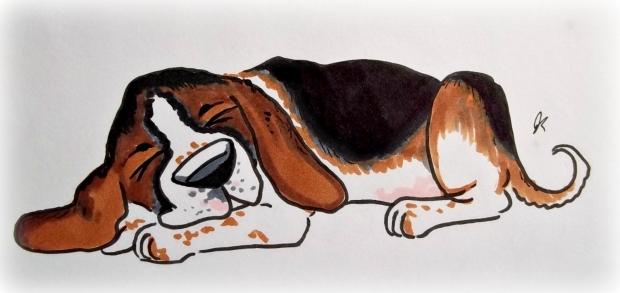 Basset Hound chibi