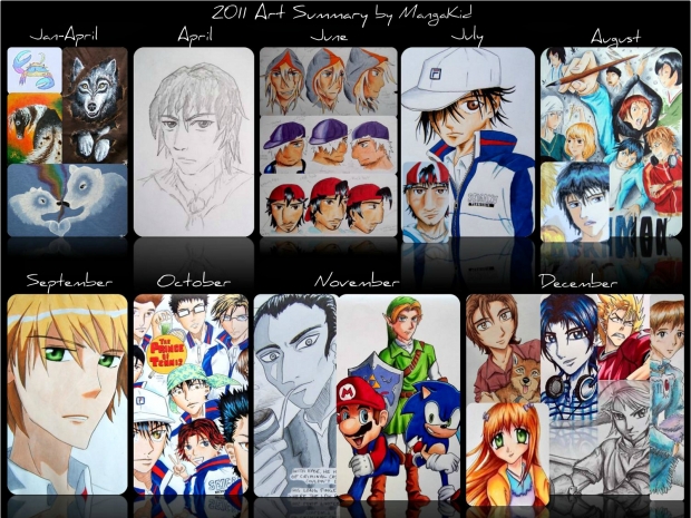 2011 Art Summary-Anime/Manga