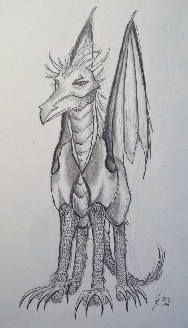 Dragon Sketch (practice)