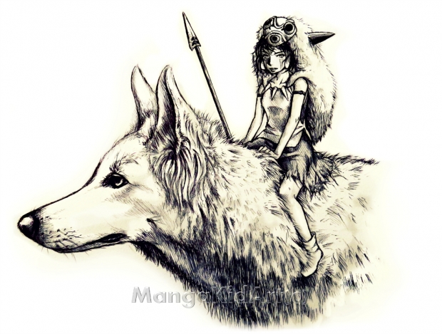 Princess Mononoke-Only Pen