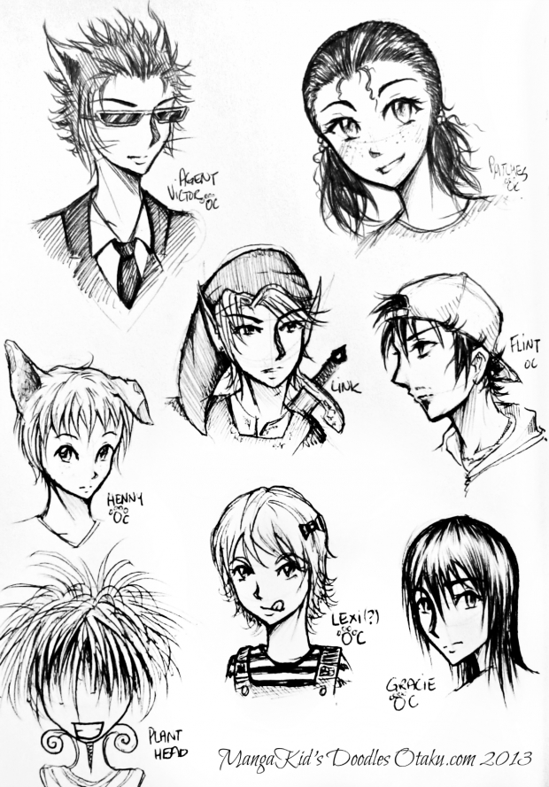Pen [Headshot Doodles]