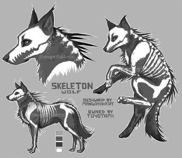 Skeleton Wolf-Ref