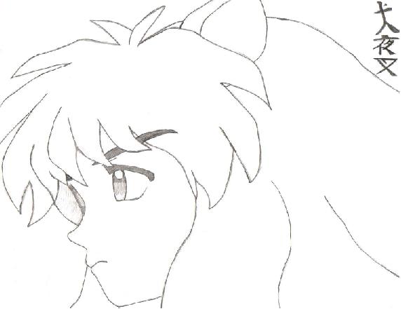 InuYasha Staring Off Into Space