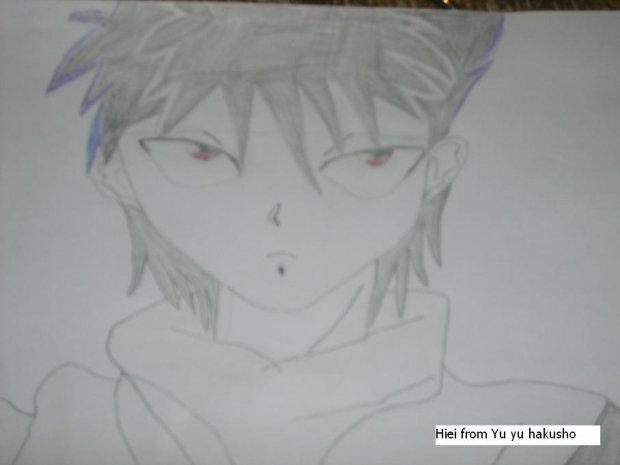 you look  ...ummm...Hiei....Never mind.