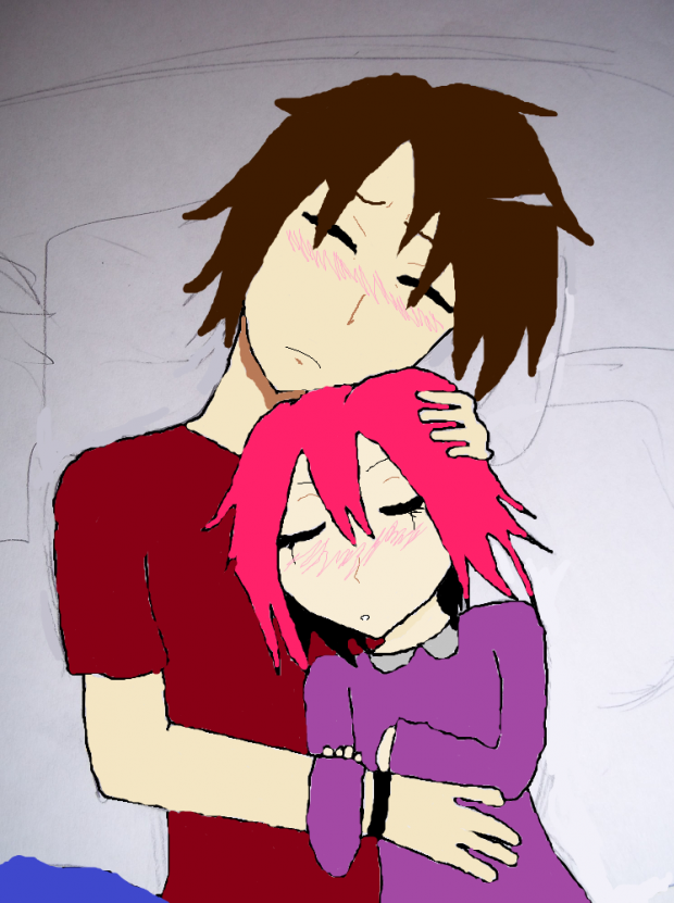 Vance and Kyra~ nap time