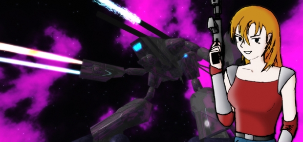 Rook Barton w/ Mecha Background