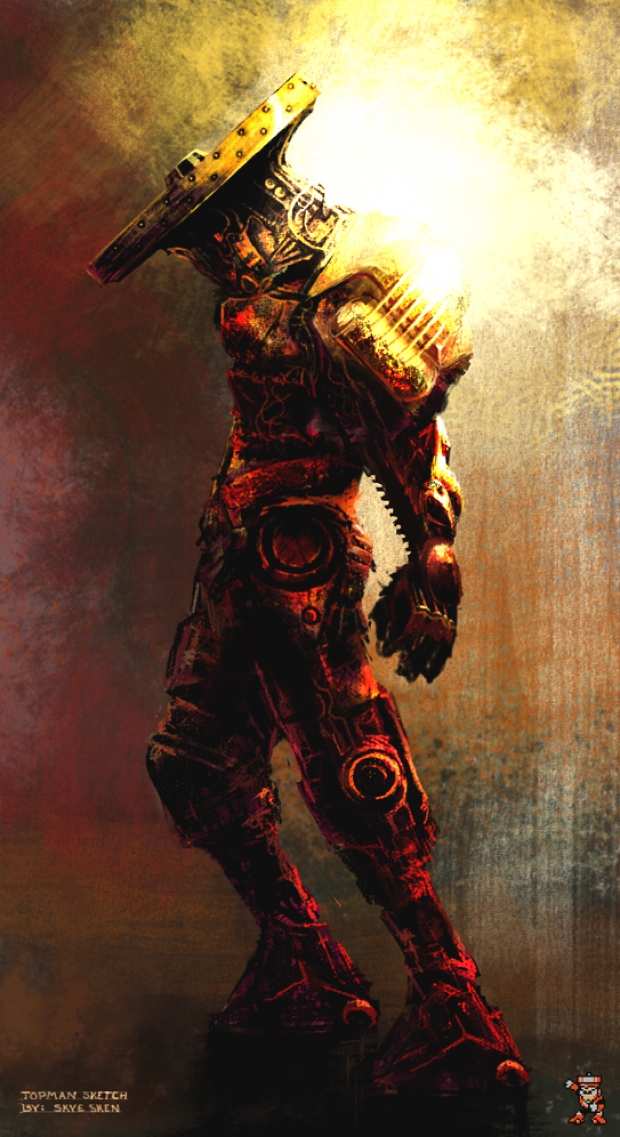 Megaman Alternative Fan Art - Topman