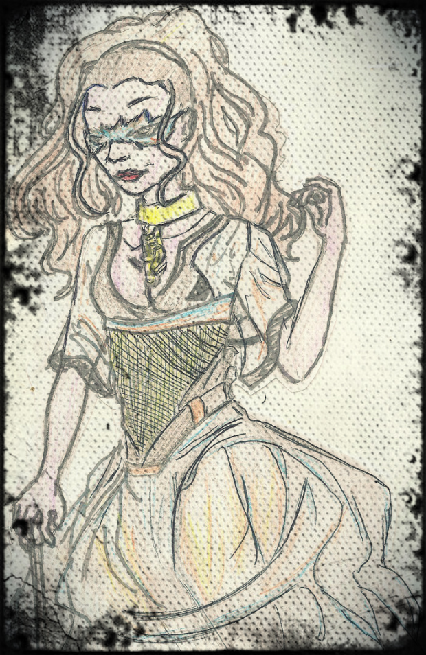 Wonderland BAll Gown..