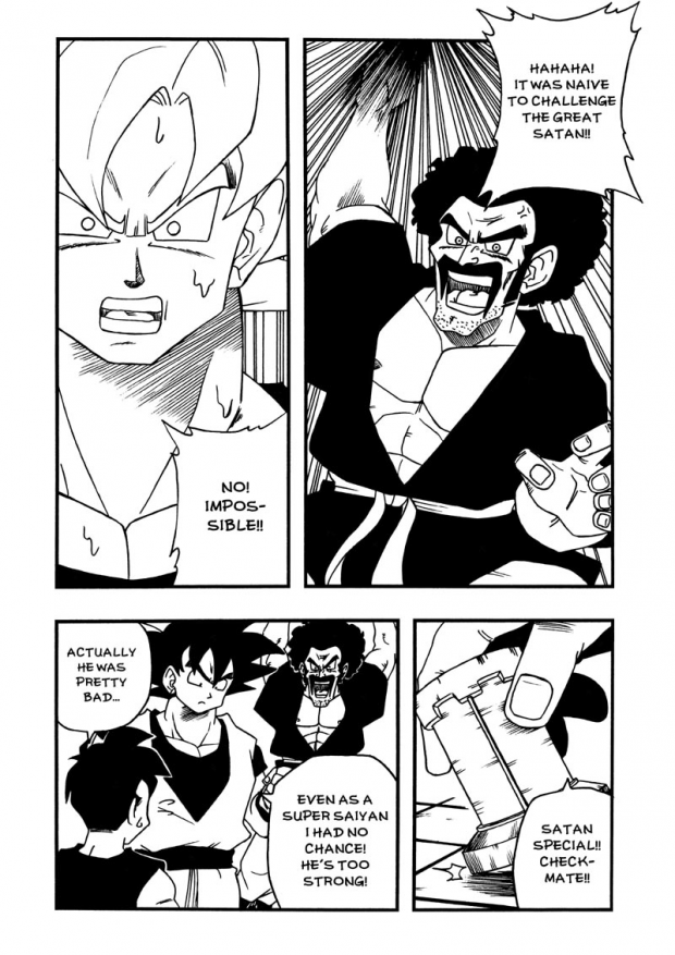 Goku vs Satan