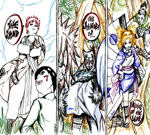 The Arrival Of The Sand Shinobi