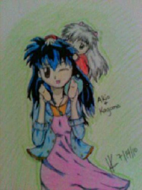 Kagome and her 'Little One'