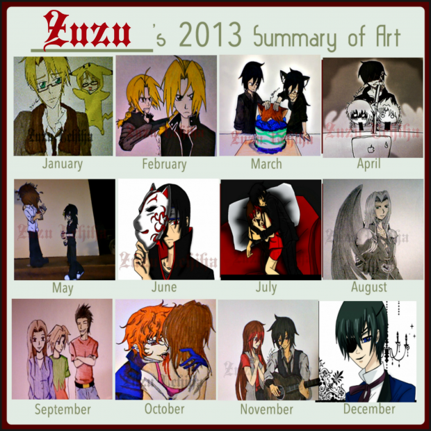 2013 Summary of Art