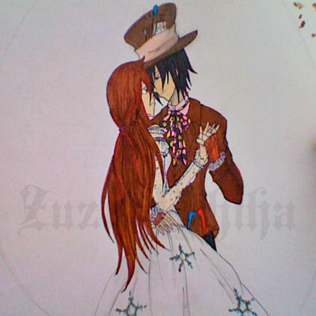 Cosplay Zu and Sapph (Mad Hatter and White Queen)