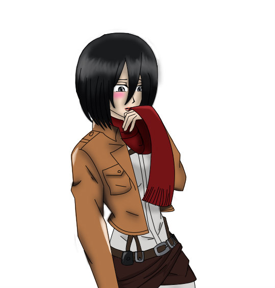 Mikasa Ackerman (colored)