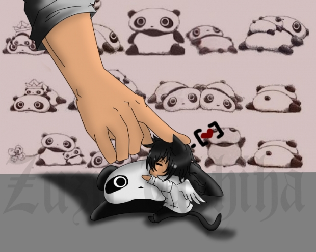 Guardian Angel and Tenshi Meo (chibi/colored)