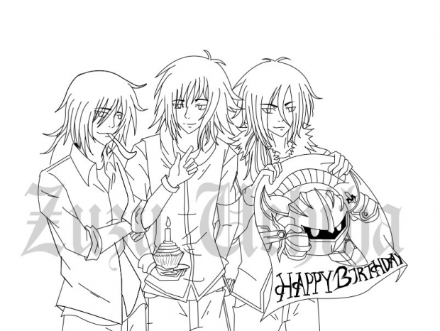 Lineart B-day GIft