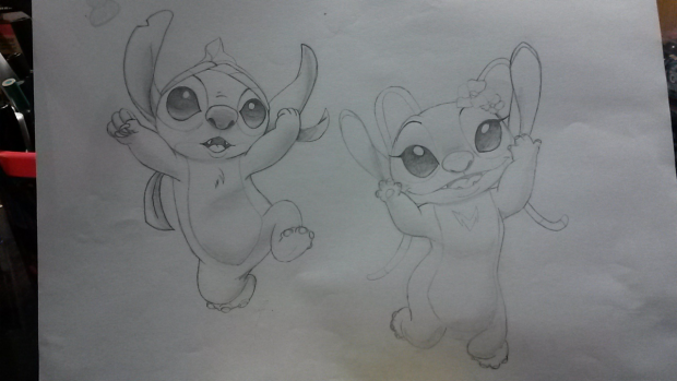 Stitch and Angel (626 & 624)