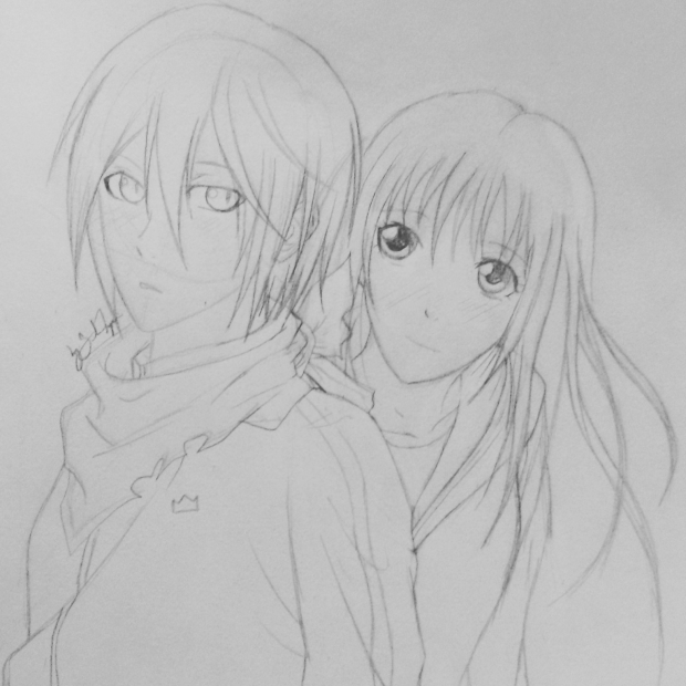 yato x hiyori sketch
