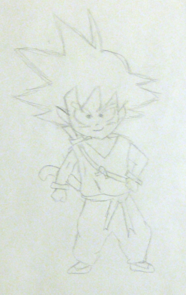 kid goku
