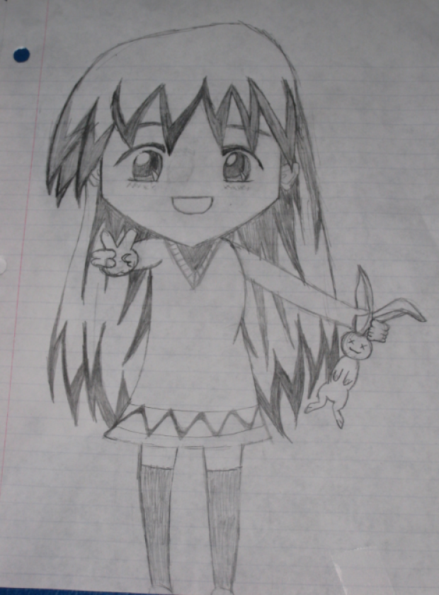 Peace Chibi Girl