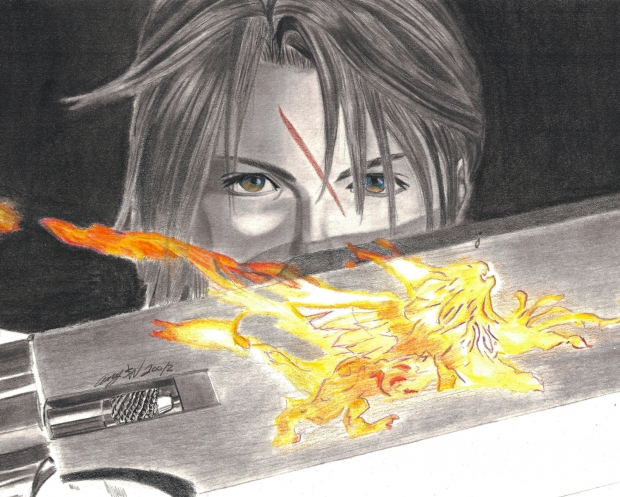 Squall Final Fantasy VIII