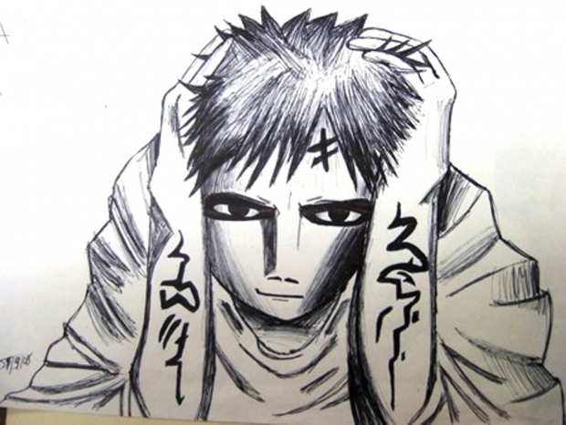 first fan art of gaara