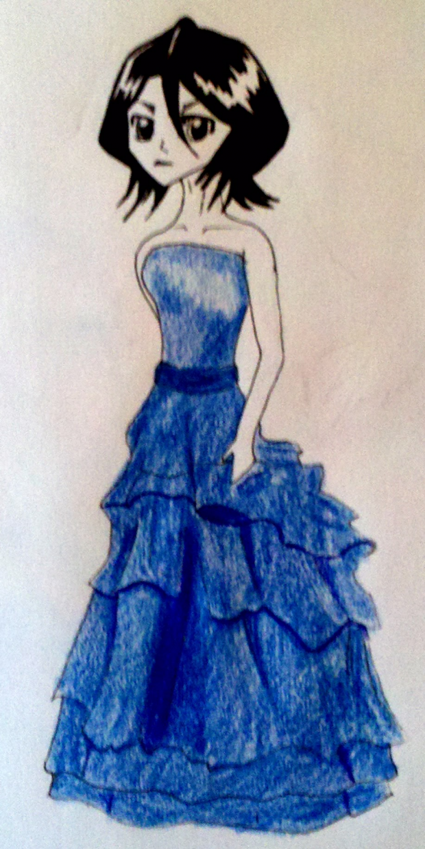 Rukia Blue Dress