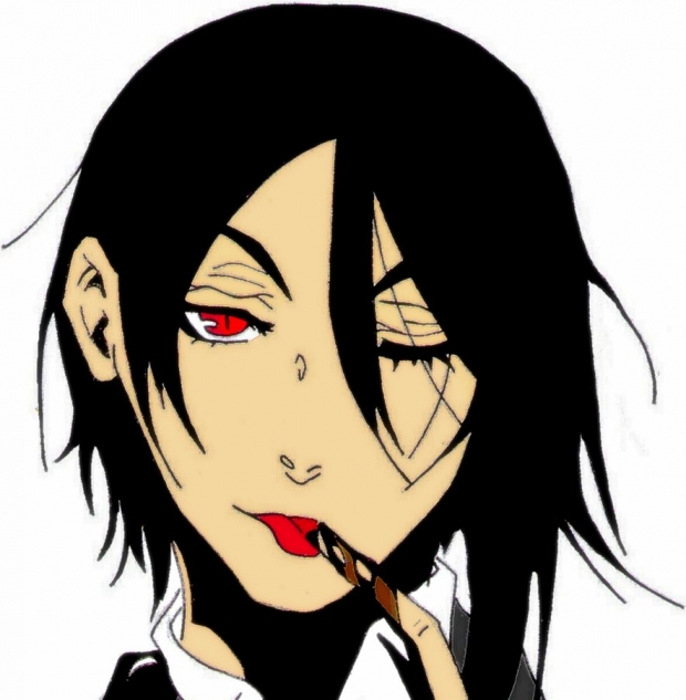 Sebastian eat chocolate