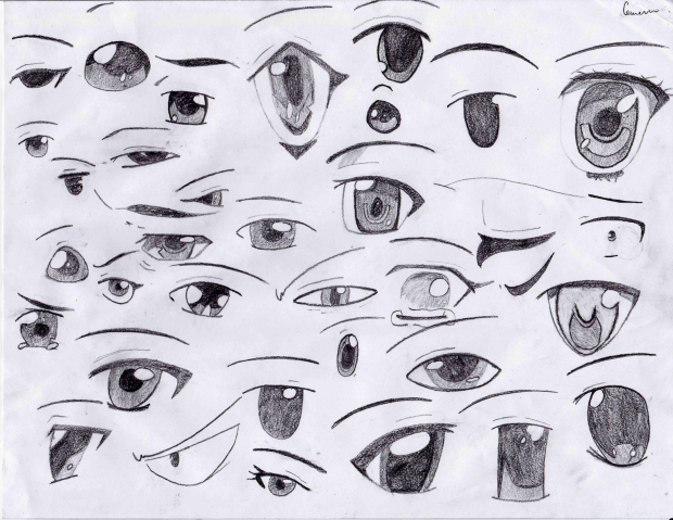 Eye Sketch Dump