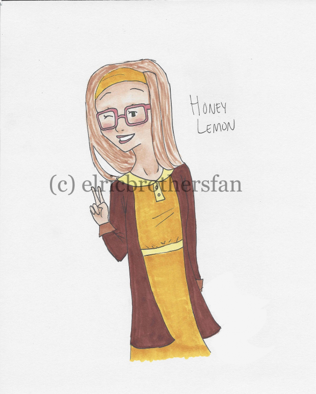 Honey Lemon Portrait