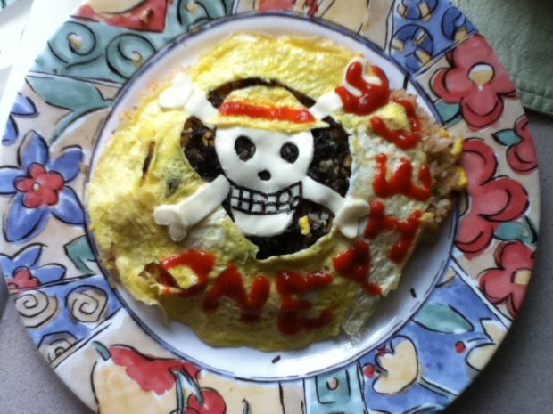 Straw Hat Pirate Omelette Rice