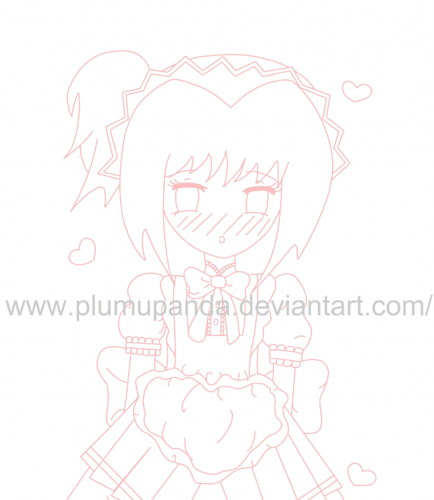 Mew Ume Lineart