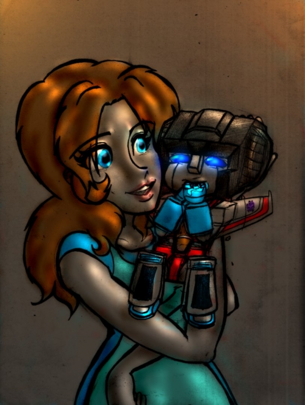 Rachel and Cobalt - Coloured