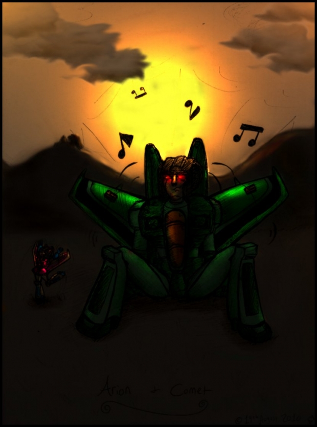 Arion and Comet - Colour