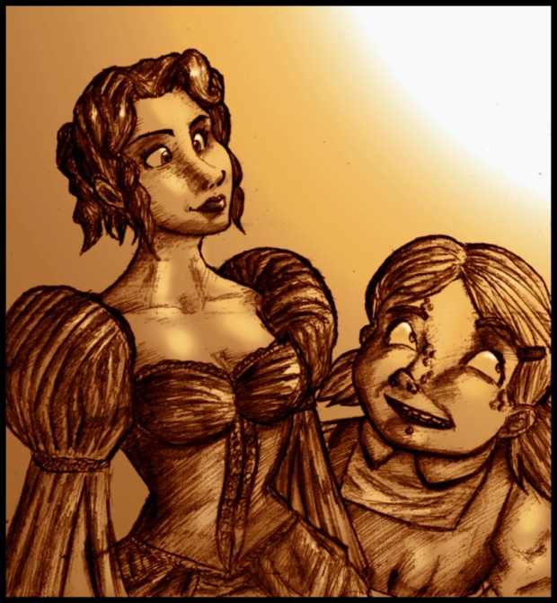 Art Trade - Baroness and Frog Princess