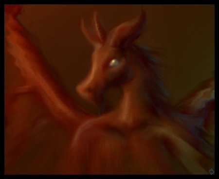 Spectral Fire Dragon