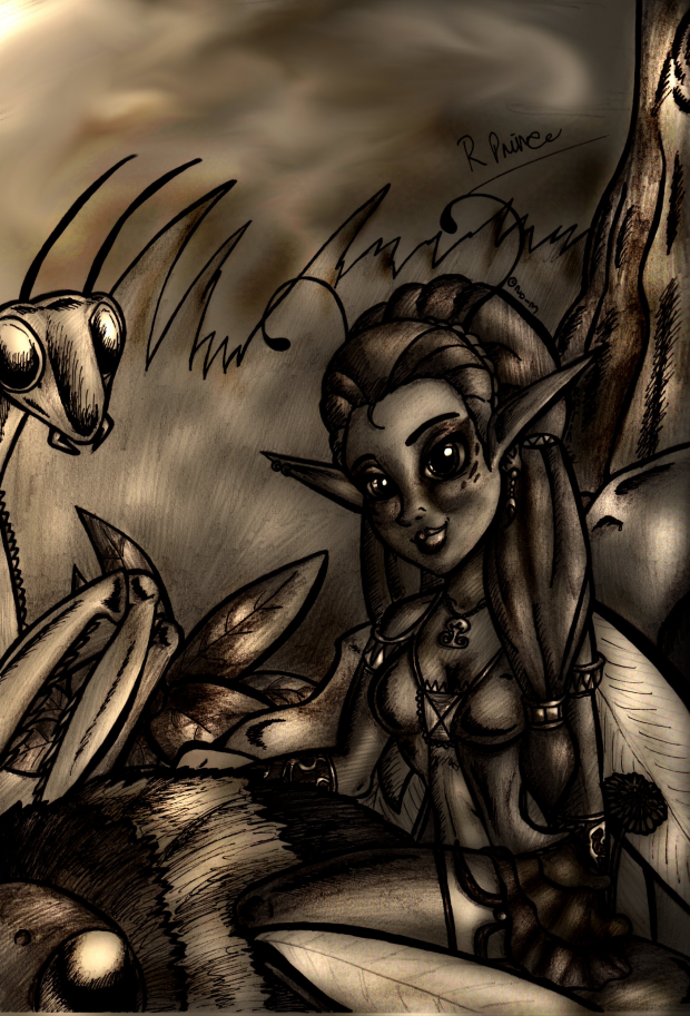 Forest Sprite for Tyanna P COLOUR