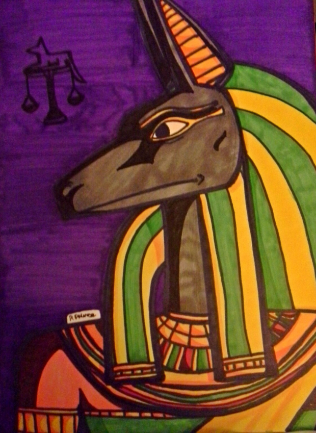 Anubis Altar Art
