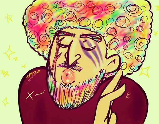 Rainbow Fro BEARDY Dagur
