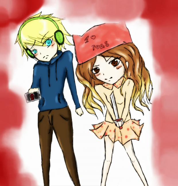Marzia and Pewds :3