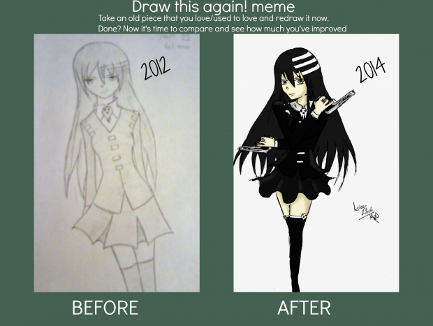 Now and then Death (the girl)