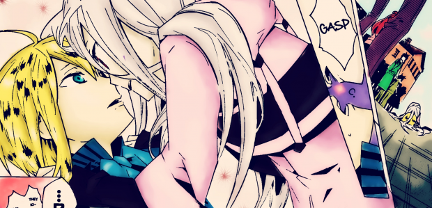 Alice and Snow first kiss