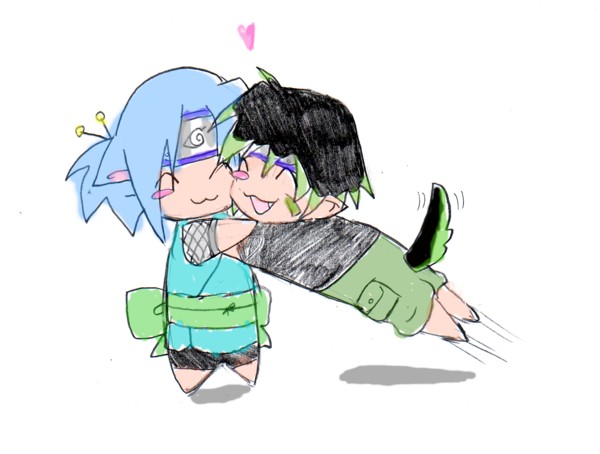 Chibi Azu N Glenn