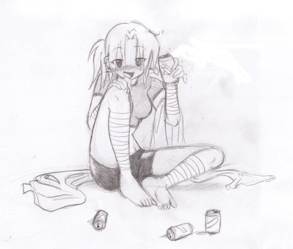 Eep She's Drunk! B/w