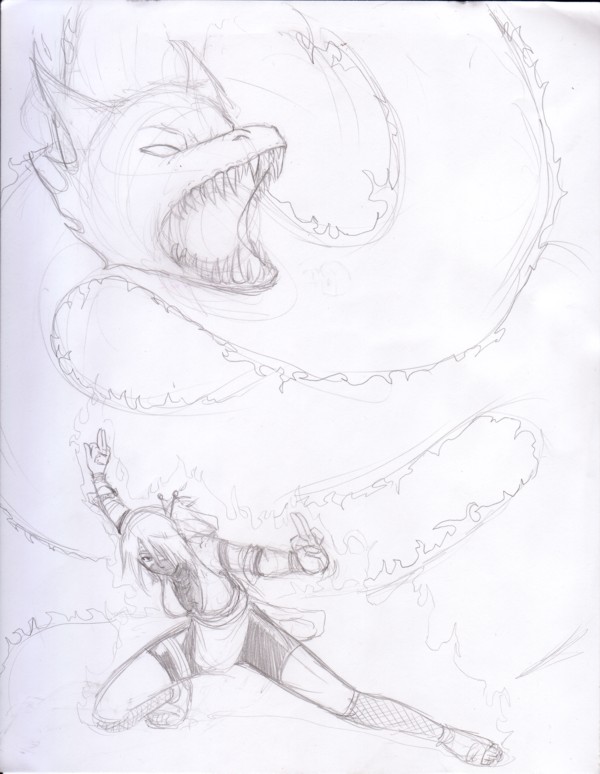 Ninja And Her Spirit