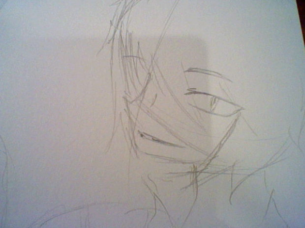 Nightmare (OC) first design (on paper)