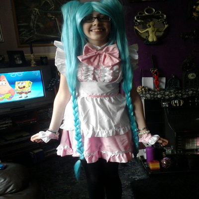 Miku Maid Cosplay ~ =^.^=